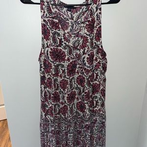 Floral Print Tank Top Dress